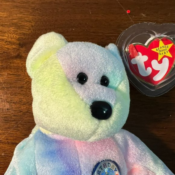 B.B. Bear the Bear Beanie Baby - Ty Beanie Baby -  Style Number #09398 - Picture 9 of 9